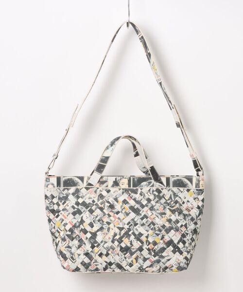 Desigual（デシグアル）の「編み込みミディアムショッパーバッグ（ハンドバッグ・レディース・マルチ・FREE）」の2枚目の写真