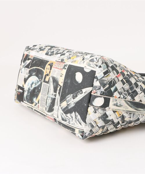 Desigual（デシグアル）の「編み込みミディアムショッパーバッグ（ハンドバッグ・レディース・マルチ・FREE）」の3枚目の写真