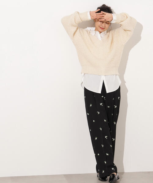 N.（N. Natural Beauty Basic）（エヌエヌナチュラルビューティーベーシック）の「365daysシャツ（シャツ/ブラウス・レディース・イエロー系その他/ピンク系その他/オフホワイト/ブルー/ボルドー・MEDIUM）」の20枚目の写真