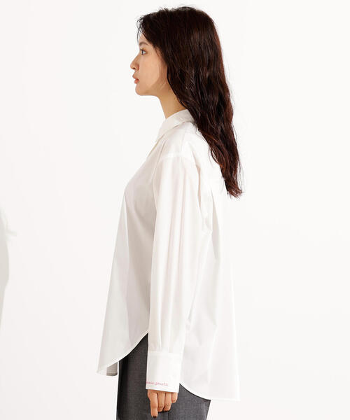 N.（N. Natural Beauty Basic）（エヌエヌナチュラルビューティーベーシック）の「365daysシャツ（シャツ/ブラウス・レディース・イエロー系その他/ピンク系その他/オフホワイト/ブルー/ボルドー・MEDIUM）」の22枚目の写真