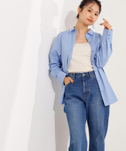 N.（N. Natural Beauty Basic）（エヌエヌナチュラルビューティーベーシック）の「365daysシャツ（シャツ/ブラウス・レディース・イエロー系その他/ピンク系その他/オフホワイト/ブルー/ボルドー・MEDIUM）」の8枚目の写真