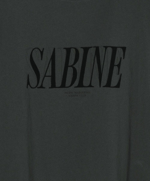 LEPSIM（レプシィム）の「ロゴ刺繍プリントT　588075（Tシャツ/カットソー・レディース・オフホワイト/ブラック/チャコールグレー/ホワイト・FREE）」の8枚目の写真