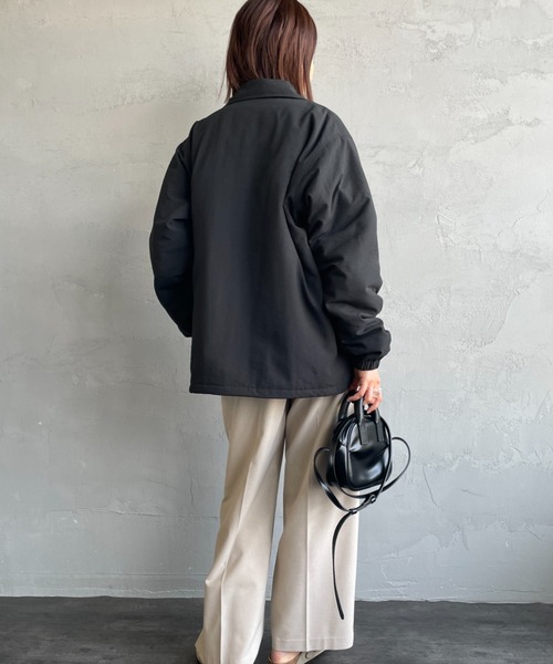 美品 FRED PERRY　フレッド ペリー 中綿 ブルゾン ジャンパー FRED PERRY（フレッドペリー） ブルゾン アウター 別注 パデッドボタン