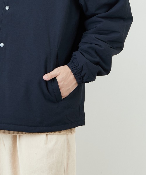 FRED PERRY/フレッドペリー] 別注 パデッドボタン 中綿ジャケット