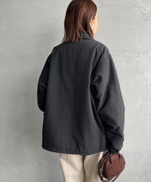 FRED PERRY/フレッドペリー] 別注 パデッドボタン 中綿ジャケット