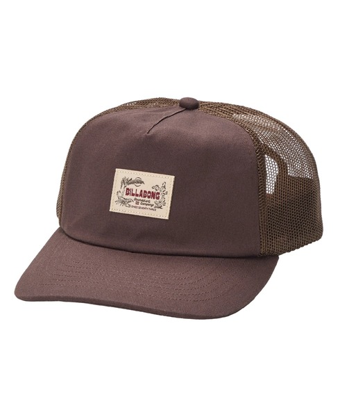 BILLABONG(ビラボン)の「BILLABONG メンズ 24A551501-LOUNGE TRU キャップ 【2025年秋冬モデル】/ビラボンフロントワッペン刺繍メッシュキャップ(帽子)(キャップ・メンズ・ネイビー/ブラウン・FREE)」の3枚目の写真