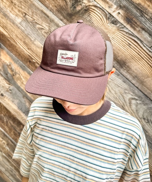 BILLABONG(ビラボン)の「BILLABONG メンズ 24A551501-LOUNGE TRU キャップ 【2025年秋冬モデル】/ビラボンフロントワッペン刺繍メッシュキャップ(帽子)(キャップ・メンズ・ネイビー/ブラウン・FREE)」の22枚目の写真