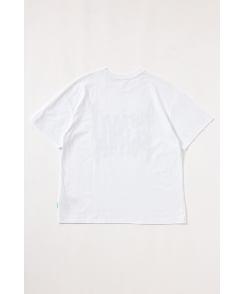 InstantFunk(インスタントファンク)の「【INSTANTFUNK】ダメージ グラフィック Tシャツ(Tシャツ/カットソー・レディース・ライトブルー/ホワイト・X-LARGE/LARGE)」の3枚目の写真
