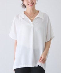 BIGシルエットスキッパーシャツ