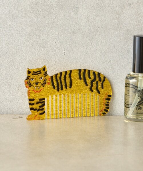 BIRTHDAY BAR（バースデイバー）の「With Animals　コーム（ヘアブラシ・レディース・ブラック/グレー/ゴールド・0）」の3枚目の写真