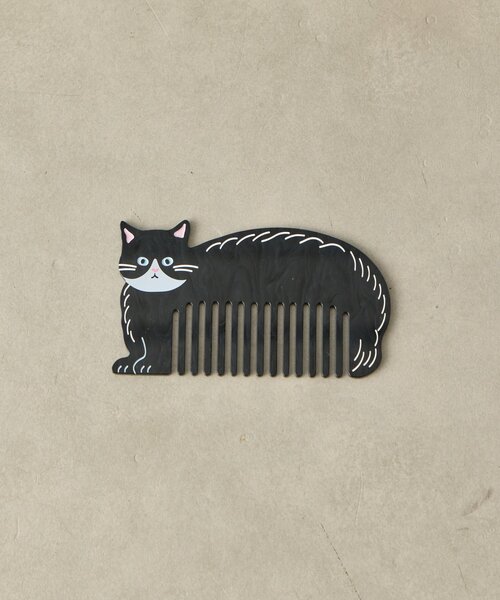 BIRTHDAY BAR（バースデイバー）の「With Animals　コーム（ヘアブラシ・レディース・ブラック/グレー/ゴールド・0）」の5枚目の写真