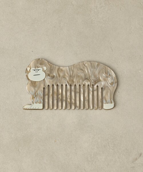 BIRTHDAY BAR（バースデイバー）の「With Animals　コーム（ヘアブラシ・レディース・ブラック/グレー/ゴールド・0）」の6枚目の写真