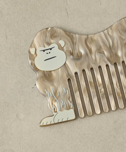 BIRTHDAY BAR（バースデイバー）の「With Animals　コーム（ヘアブラシ・レディース・ブラック/グレー/ゴールド・0）」の9枚目の写真