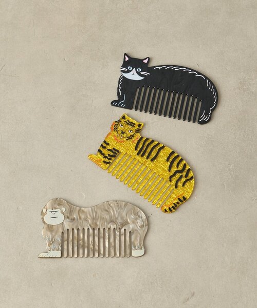 BIRTHDAY BAR（バースデイバー）の「With Animals　コーム（ヘアブラシ・レディース・ブラック/グレー/ゴールド・0）」の12枚目の写真