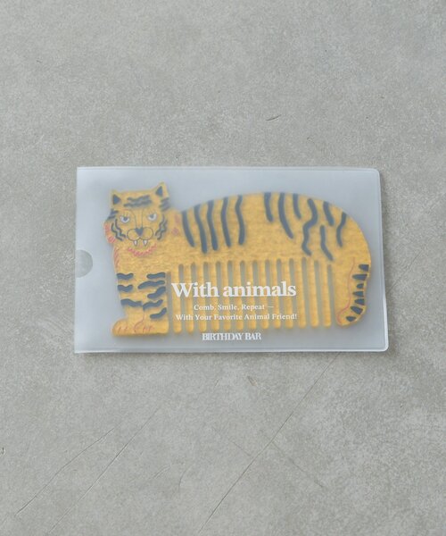 BIRTHDAY BAR（バースデイバー）の「With Animals　コーム（ヘアブラシ・レディース・ブラック/グレー/ゴールド・0）」の20枚目の写真