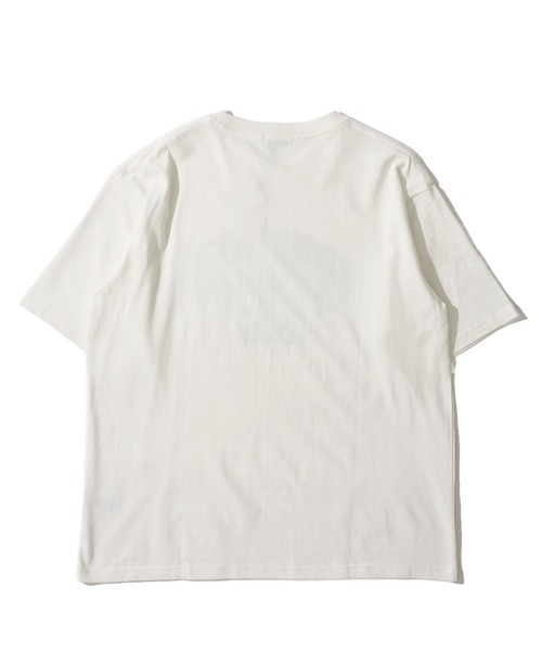 TETE HOMME(テットオム)の「ネコ グラフィックプリント クルーネックTシャツ / アニマルプリントTシャツ(Tシャツ/カットソー・レディース・グレー系1/ホワイト系1/グレー系2/ホワイト系2・LARGE/X-LARGE/MEDIUM)」の6枚目の写真