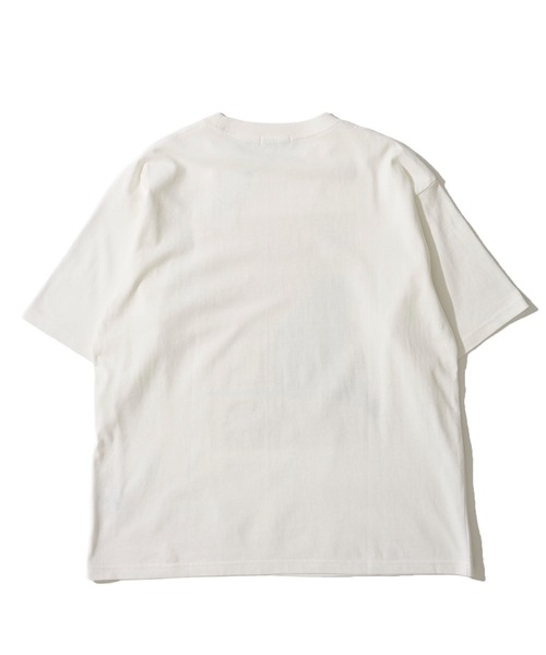 TETE HOMME(テットオム)の「ネコ グラフィックプリント クルーネックTシャツ / アニマルプリントTシャツ(Tシャツ/カットソー・レディース・グレー系1/ホワイト系1/グレー系2/ホワイト系2・LARGE/X-LARGE/MEDIUM)」の5枚目の写真