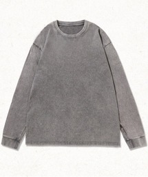 ブラックアウト ピグメント加工 オーバーサイズ ロンT