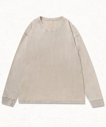 ブラックアウト ピグメント加工 オーバーサイズ ロンT