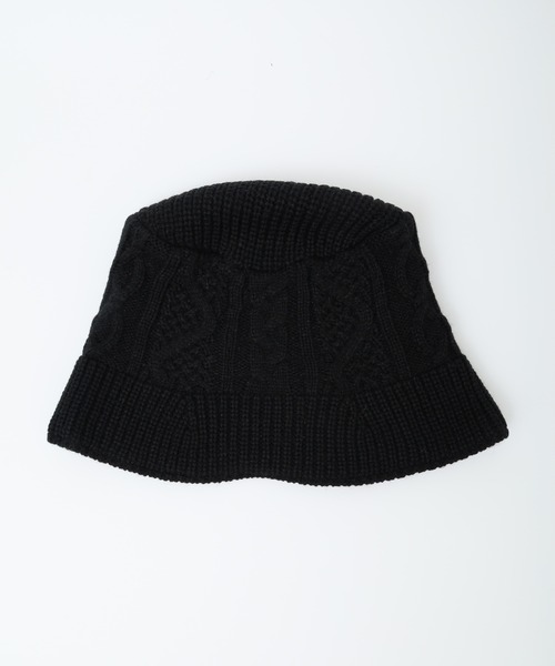 Ruben(ルーベン)の「Ruben /リバーシブル ニットバケットハット ニットキャップ(ハット・レディース・グリーン/ブラック/アイボリー/グレー・FREE)」の8枚目の写真