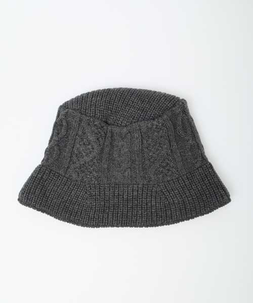 Ruben(ルーベン)の「Ruben /リバーシブル ニットバケットハット ニットキャップ(ハット・レディース・グリーン/ブラック/アイボリー/グレー・FREE)」の14枚目の写真