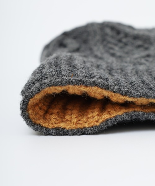 Ruben(ルーベン)の「Ruben /リバーシブル ニットバケットハット ニットキャップ(ハット・レディース・グリーン/ブラック/アイボリー/グレー・FREE)」の17枚目の写真