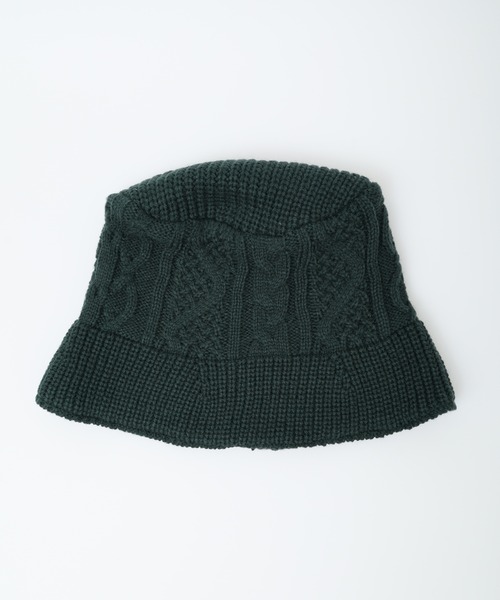 Ruben(ルーベン)の「Ruben /リバーシブル ニットバケットハット ニットキャップ(ハット・レディース・グリーン/ブラック/アイボリー/グレー・FREE)」の11枚目の写真