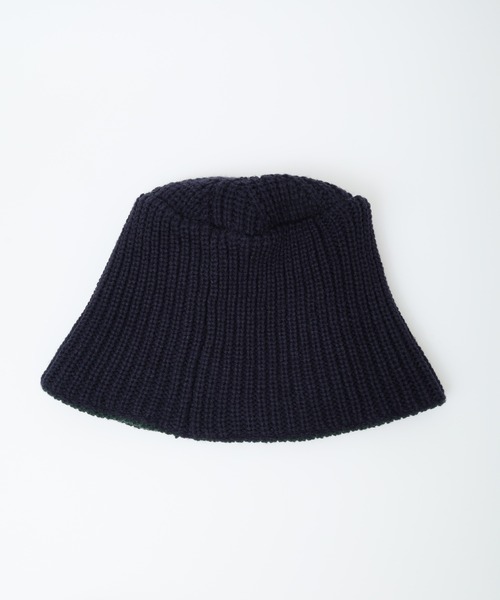 Ruben(ルーベン)の「Ruben /リバーシブル ニットバケットハット ニットキャップ(ハット・レディース・グリーン/ブラック/アイボリー/グレー・FREE)」の12枚目の写真