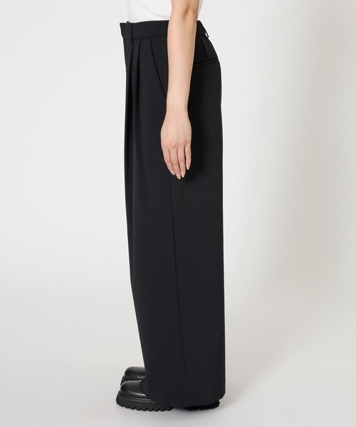 セール】【多機能素材】ダブルクロス2タックワイドパンツ（その他