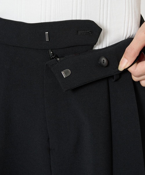 セール】【多機能素材】ダブルクロス2タックワイドパンツ（その他