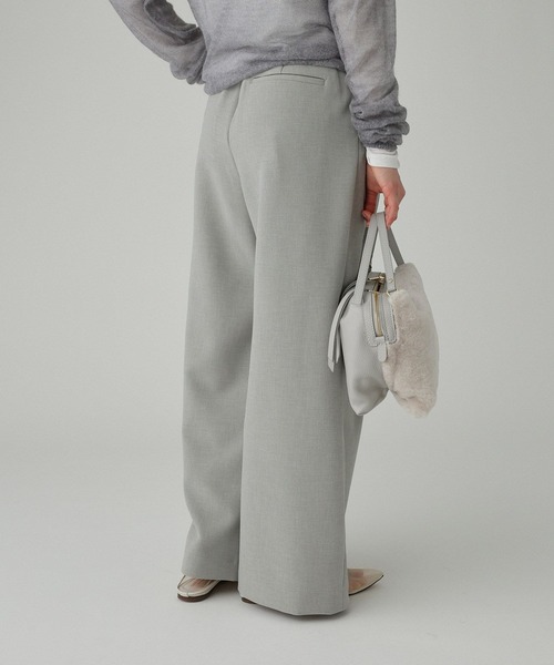 その他 MUZO セール】【多機能素材】ダブルクロス2タックワイドパンツ（その他