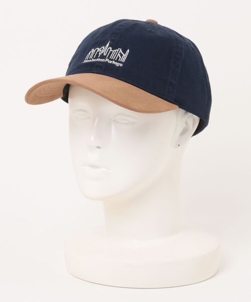 Manhattan Portage（マンハッタンポーテージ）の「Manhattan Portage/マンハッタンポーテージ キャップ PIGMENT TWILL SUEDE VISOR MP338（キャップ・メンズ・ブラウン/アイボリー/ネイビー・FREE）」の16枚目の写真