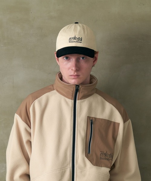 Manhattan Portage（マンハッタンポーテージ）の「Manhattan Portage/マンハッタンポーテージ キャップ PIGMENT TWILL SUEDE VISOR MP338（キャップ・メンズ・ブラウン/アイボリー/ネイビー・FREE）」の17枚目の写真