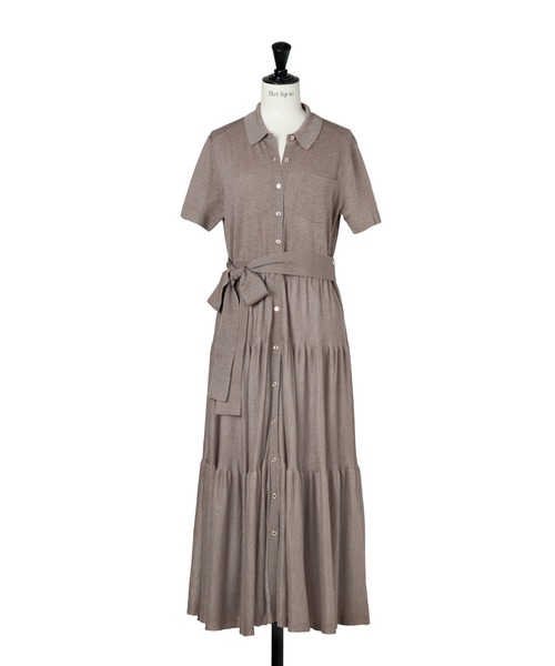 新品 herlipto Romane Tiered Knit Dress Romane Tiered Knit Dress（ワンピース）｜Her lip to（ハー