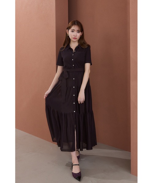 新品 herlipto Romane Tiered Knit Dress Romane Tiered Knit Dress（ワンピース）｜Her lip to（ハー