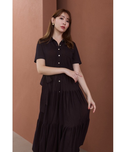 ハーリップトゥ　Romane Tiered Knit Dress Romane Tiered Knit Dress