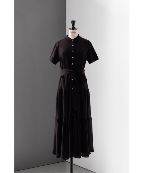 新品 herlipto Romane Tiered Knit Dress Romane Tiered Knit Dress