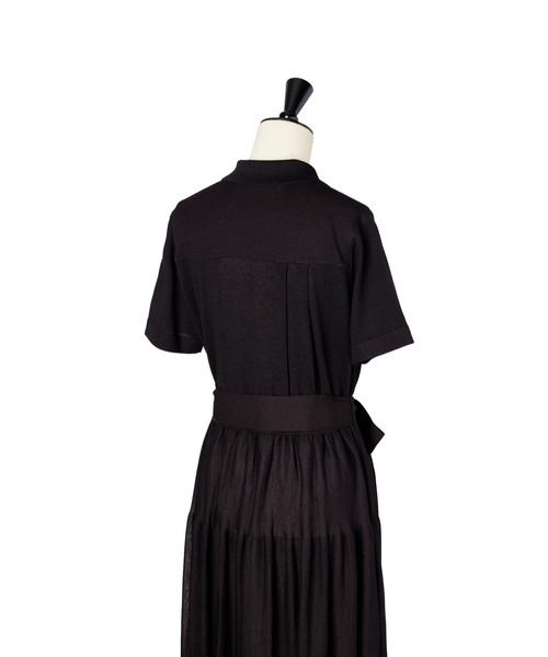 Romane Tiered Knit Dress（ワンピース）｜Her lip to（ハー