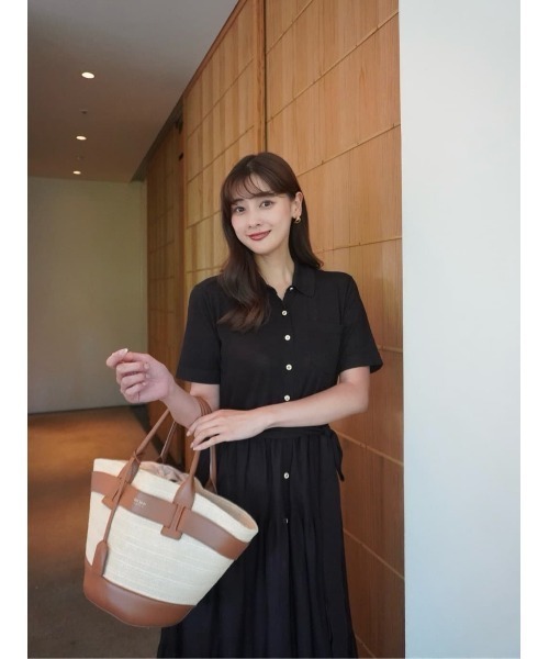 Romane Tiered Knit Dress（ワンピース）｜Her lip to（ハーリップ