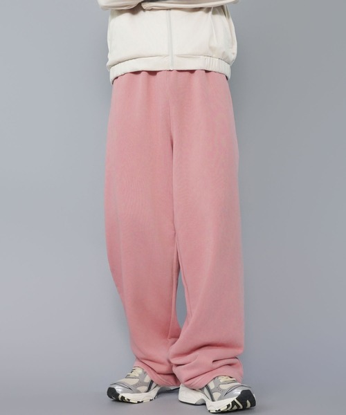 SPINNS(スピンズ)の「カラースウェットパンツ/セミワイドシルエット/ユニセックス(スウェットパンツ・メンズ・ピンク/チャコール/杢グレー/アッシュグレー/ブラック・L/M/S)」の5枚目の写真