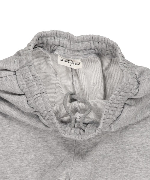 SPINNS(スピンズ)の「カラースウェットパンツ/セミワイドシルエット/ユニセックス(スウェットパンツ・メンズ・ピンク/チャコール/杢グレー/アッシュグレー/ブラック・L/M/S)」の7枚目の写真