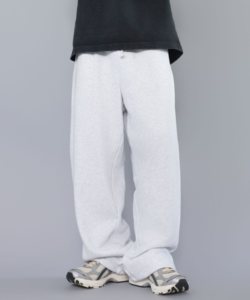 SPINNS(スピンズ)の「カラースウェットパンツ/セミワイドシルエット/ユニセックス(スウェットパンツ・メンズ・ピンク/チャコール/杢グレー/アッシュグレー/ブラック・L/M/S)」の17枚目の写真