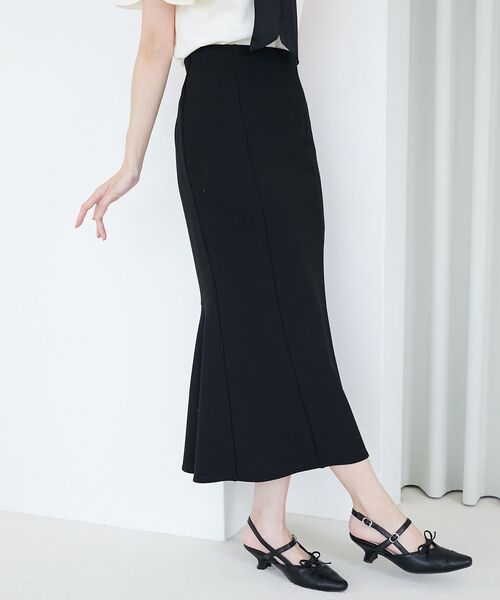 MAJESTIC LEGON（マジェスティックレゴン）の「ベーシックマーメイドスカート（スカート・レディース・ブラウン/チャコールグレー/ブラック・MEDIUM/SMALL）」の17枚目の写真