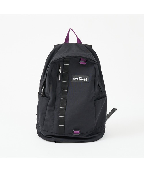 WILD THINGS(ワイルドシングス)の「【WILD THINGS/ワイルドシングス】DELFY DAYPACK/ WTデイバッグ/ユニセックス【WEB限定】(バックパック/リュック・メンズ・ブラック・フリー)」の1枚目の写真