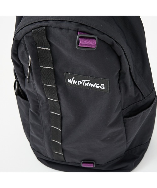 WILD THINGS(ワイルドシングス)の「【WILD THINGS/ワイルドシングス】DELFY DAYPACK/ WTデイバッグ/ユニセックス【WEB限定】(バックパック/リュック・メンズ・ブラック・フリー)」の7枚目の写真