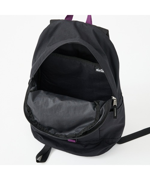 WILD THINGS(ワイルドシングス)の「【WILD THINGS/ワイルドシングス】DELFY DAYPACK/ WTデイバッグ/ユニセックス【WEB限定】(バックパック/リュック・メンズ・ブラック・フリー)」の2枚目の写真