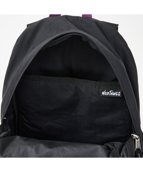 WILD THINGS(ワイルドシングス)の「【WILD THINGS/ワイルドシングス】DELFY DAYPACK/ WTデイバッグ/ユニセックス【WEB限定】(バックパック/リュック・メンズ・ブラック・フリー)」の3枚目の写真
