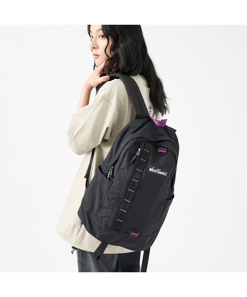 WILD THINGS(ワイルドシングス)の「【WILD THINGS/ワイルドシングス】DELFY DAYPACK/ WTデイバッグ/ユニセックス【WEB限定】(バックパック/リュック・メンズ・ブラック・フリー)」の5枚目の写真