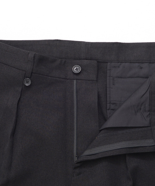 CavariA（キャバリア）の「ワイドテーパードラウザーズ（その他パンツ・メンズ・ブラック/ライトベージュ・マルチサイズ）」の6枚目の写真