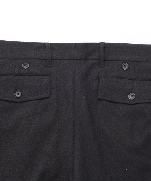 CavariA（キャバリア）の「ワイドテーパードラウザーズ（その他パンツ・メンズ・ブラック/ライトベージュ・マルチサイズ）」の13枚目の写真